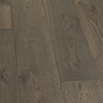 Baker French Oak 3/8 in. T x 6.5 in. W Water Resistant Wire Brushed Engineered Hardwood Flooring (23.6 sq. ft./case)
