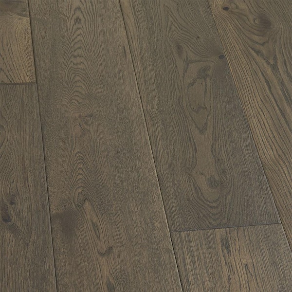 Malibu Wide Plank Baker French Oak 3/8 in. T x 6.5 in. W Water Resistant Wire Brushed Engineered Hardwood Flooring (23.6 sq. ft./case)