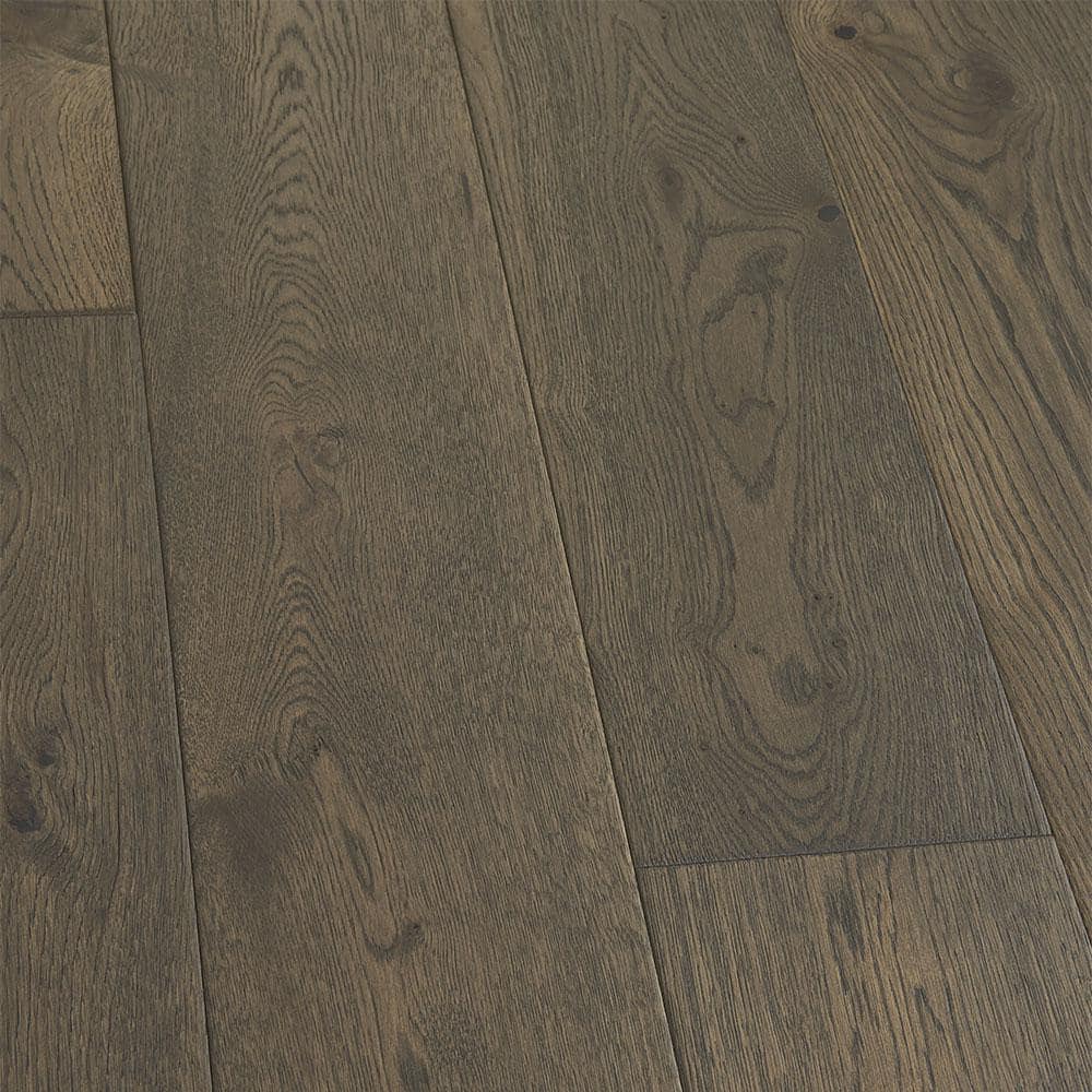 Malibu Wide Plank Baker French Oak 1/2 in. T x 7.5 in. W Water Resistant  Wire Brushed Engineered Hardwood Flooring (23.3 sq. ft./case) HDMPTG957EF - 