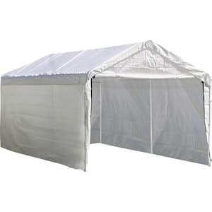 10 ft. W x 20 ft. D Sidewalls and Doors Kit for Max AP White Canopy with UV-Resistant Fabric and 100% Waterproof Seams