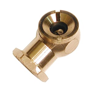 Solid Brass Air Chuck with Female Ball Foot Style with 1/4 in. Female NPT