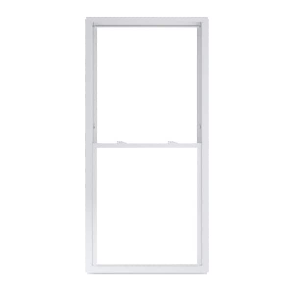 American Craftsman 36 in. x 74 in. 50 Series White Double Hung Low-E Argon SC Glass Vinyl Replacement Window, Screen Incl