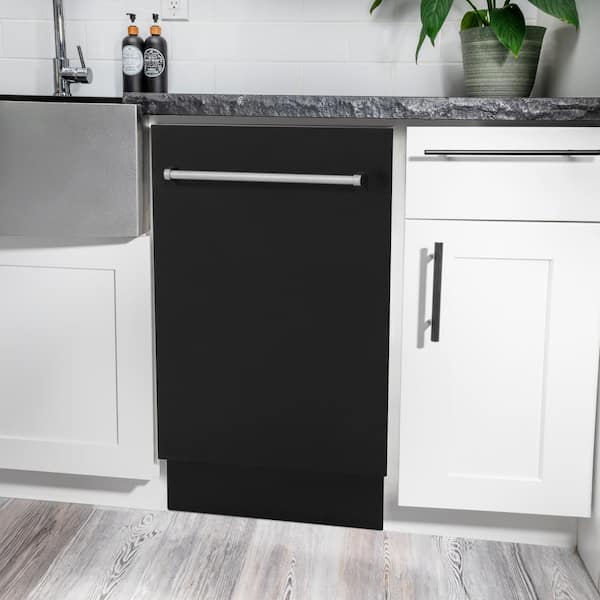 Tallac Series 18 in. Top Control 8-Cycle Tall Tub Dishwasher with 3rd Rack in Black Matte
