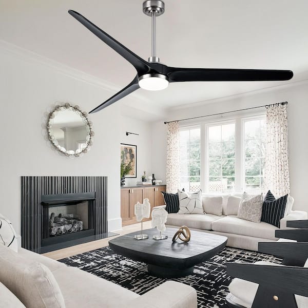 Hampton Bay Chelia 56 in. Indoor Gold LED Ceiling Fan with