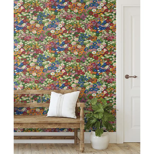 Buy Watercolor Spring Pattern Non-PVC Self-Adhesive Peel & Stick Vinyl Wallpaper  Roll Cover 36 sq.ft. Area Online in India at Best Price - Modern WallPaper  - Wall Arts - Home Decor 