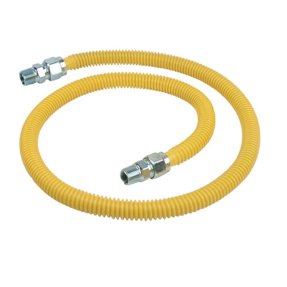 ProCoat 1/2 in. MIP x 1/2 in. MIP x 48 in. Stainless Steel Gas Connector 5/8 in. O. D. price history on PriceWatchPro