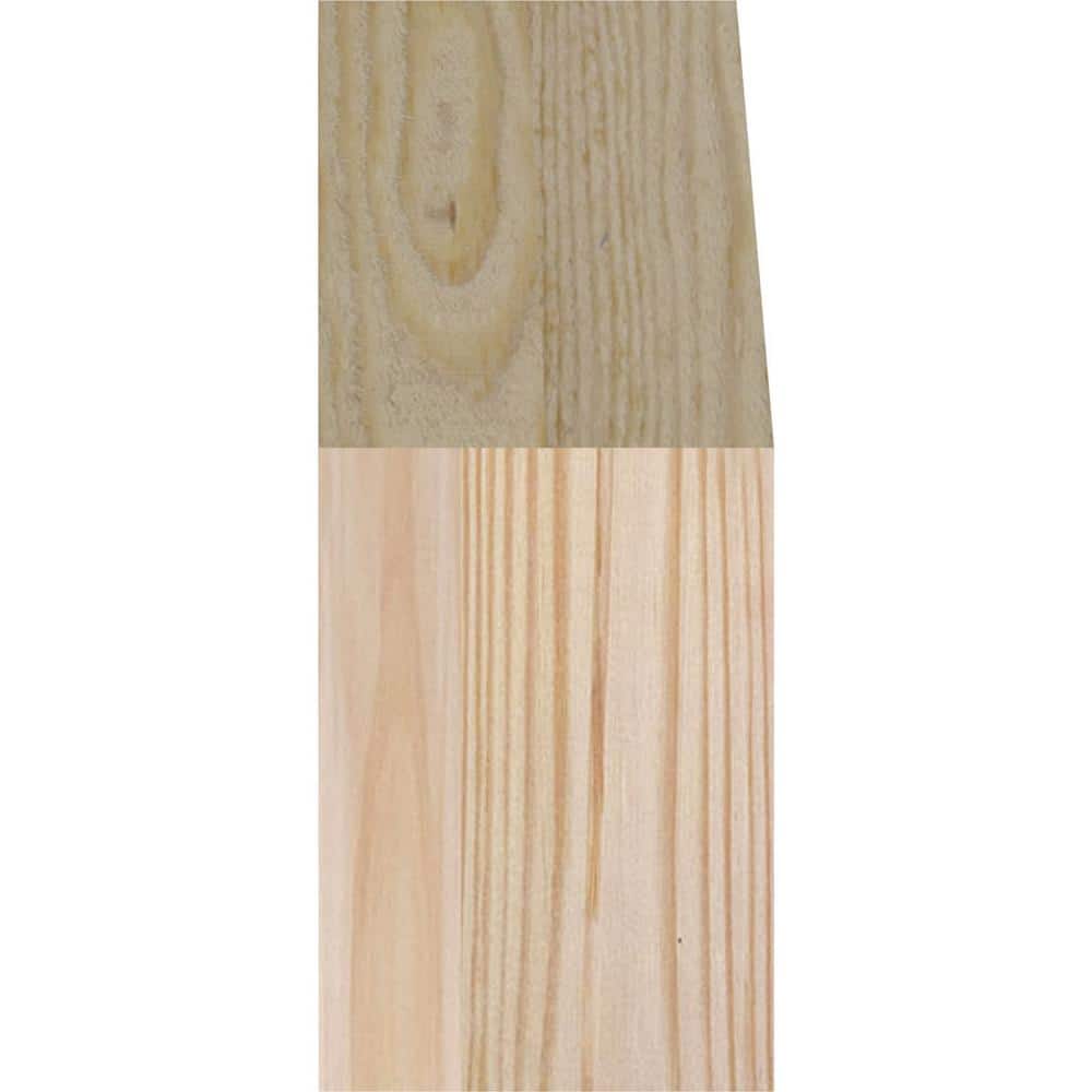 10" Rough Sawn Douglas Fir Traditional Knee Brace