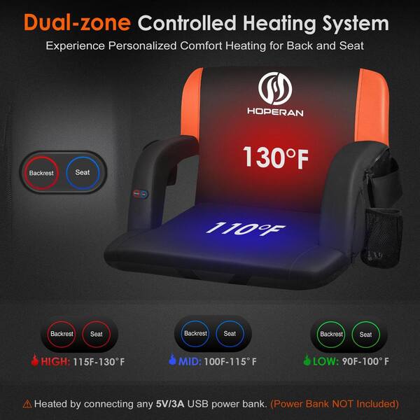 Heated seat cushion and backrest integrated office heating artifact heated  seat pad electric heated chair back