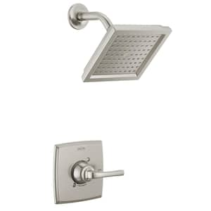 Geist Single-Handle 1-Spray Shower Faucet in Spotshield Brushed Nickel (Valve Included)