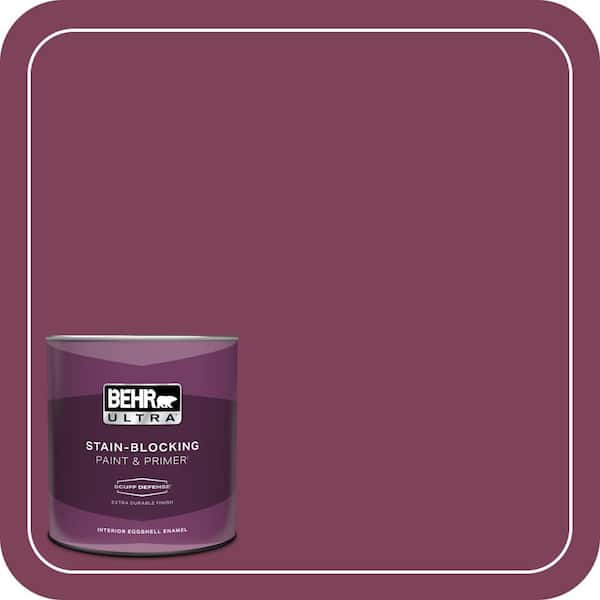 BEHR ULTRA 1 qt. Home Decorators Collection #HDC-WR14-12 Cheerful Wine Extra Durable Eggshell Enamel Interior Paint & Primer