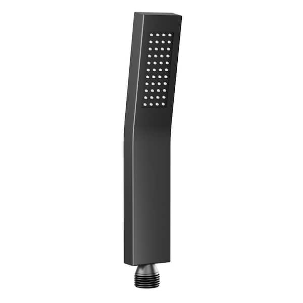 Zenith Rain 1-Spray Wall Mount Handheld Shower Head 1.8 GPM in Matte Black