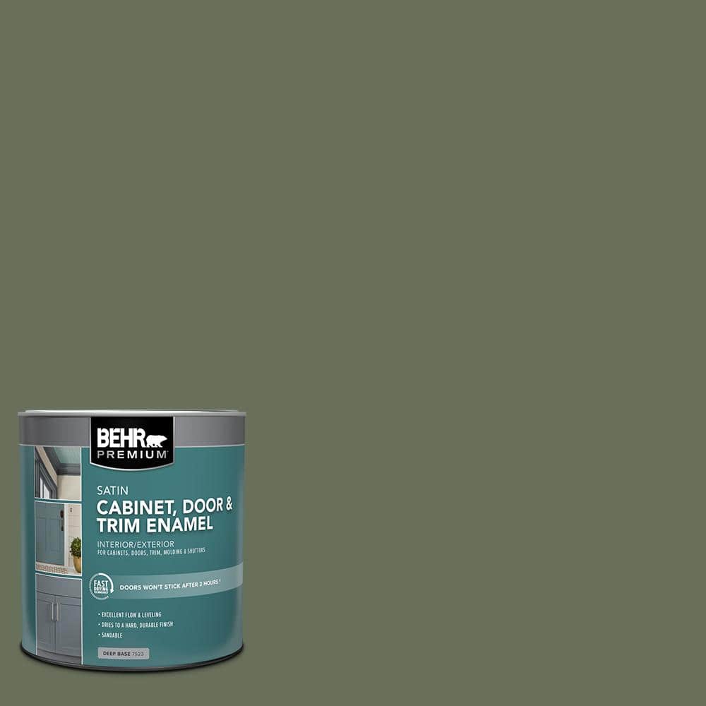BEHR PREMIUM 1 qt. N3906 Laurel Garland Satin Enamel Interior