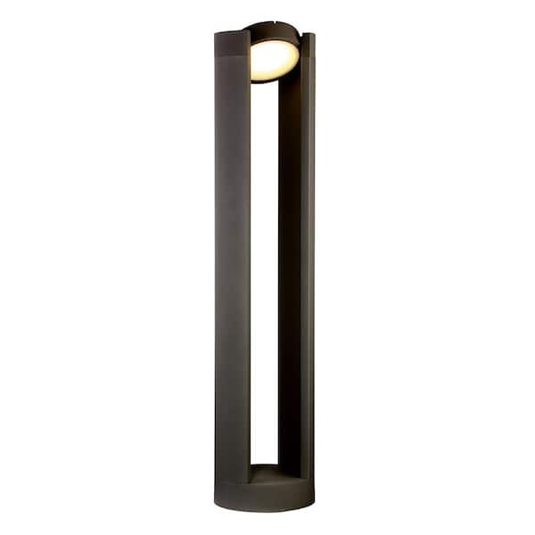 Eurofase 15-Watt Graphite Grey Outdoor Integrated LED Landscape Path Light