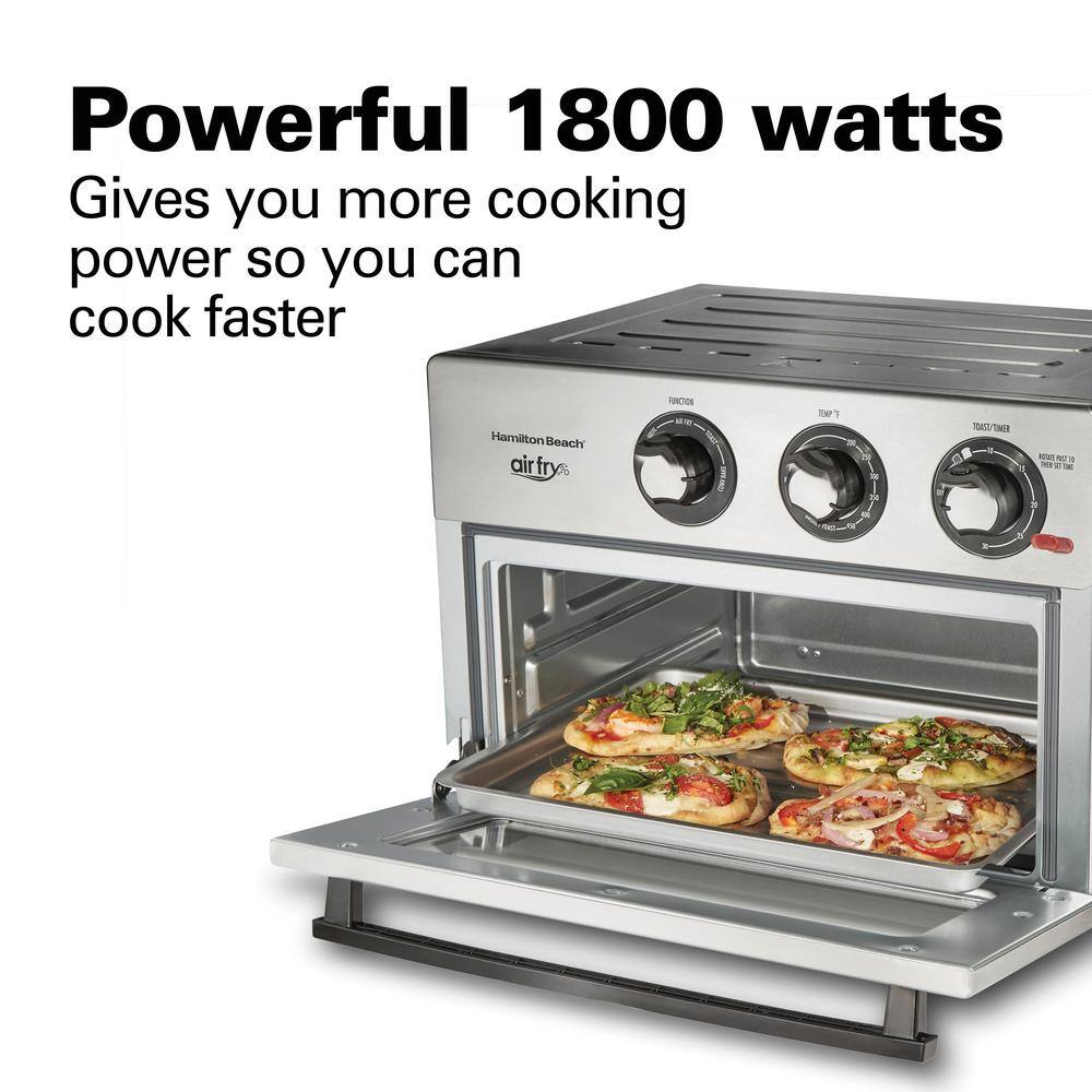 Air Fry 6 Slice Countertop Oven - rated 4.5224 stars from 67 reviews