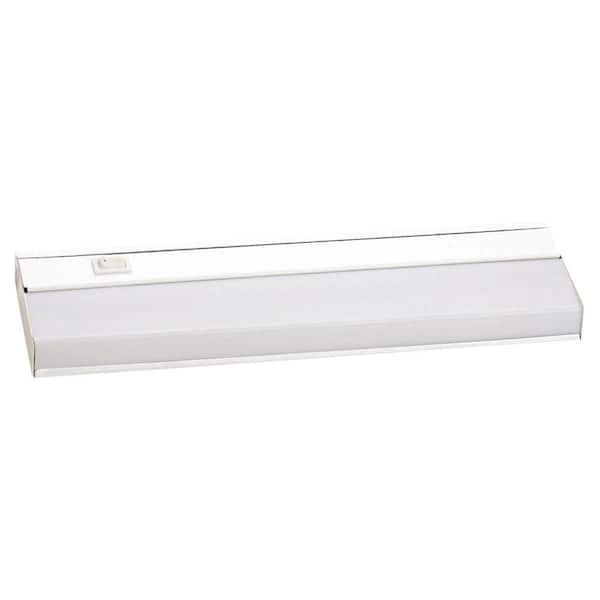 Yosemite Home Decor Mabel 1-Light White Under Cabinet Light with Electronic Ballast