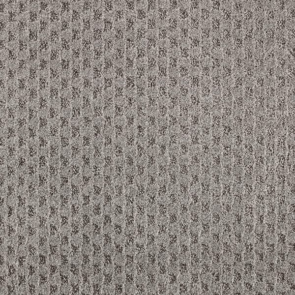 Lifeproof Shiloh Point  - Pavestone - Gray 40 oz. Triexta Pattern Installed Carpet