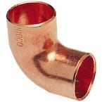 1/2 in. x 1/2 in. Copper 90-Degree Cup x Cup Elbow (10-Pack)
