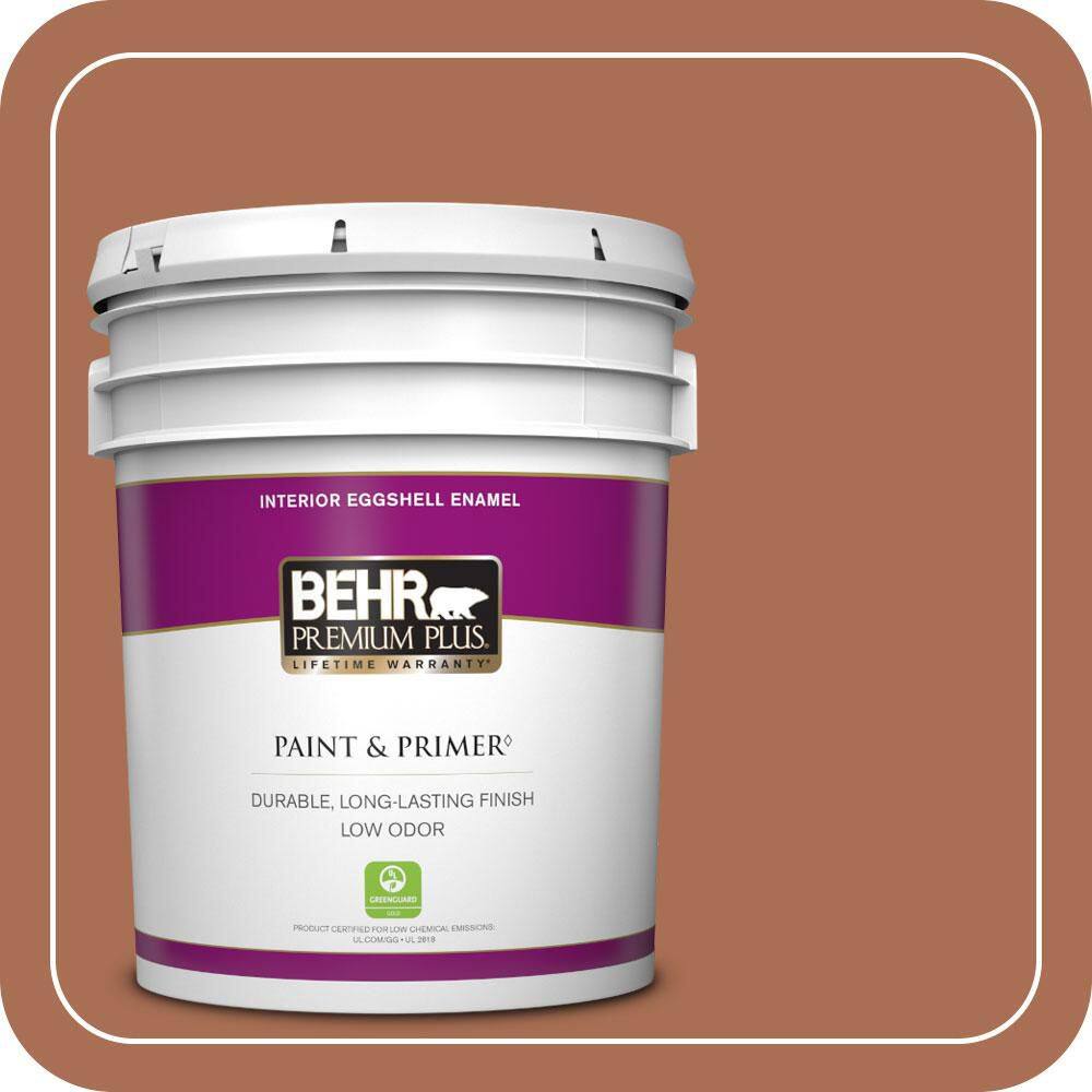 5 gal. #MQ1-28 Orange Flambe Eggshell Enamel Low Odor Interior Paint & Primer price history on PriceWatchPro