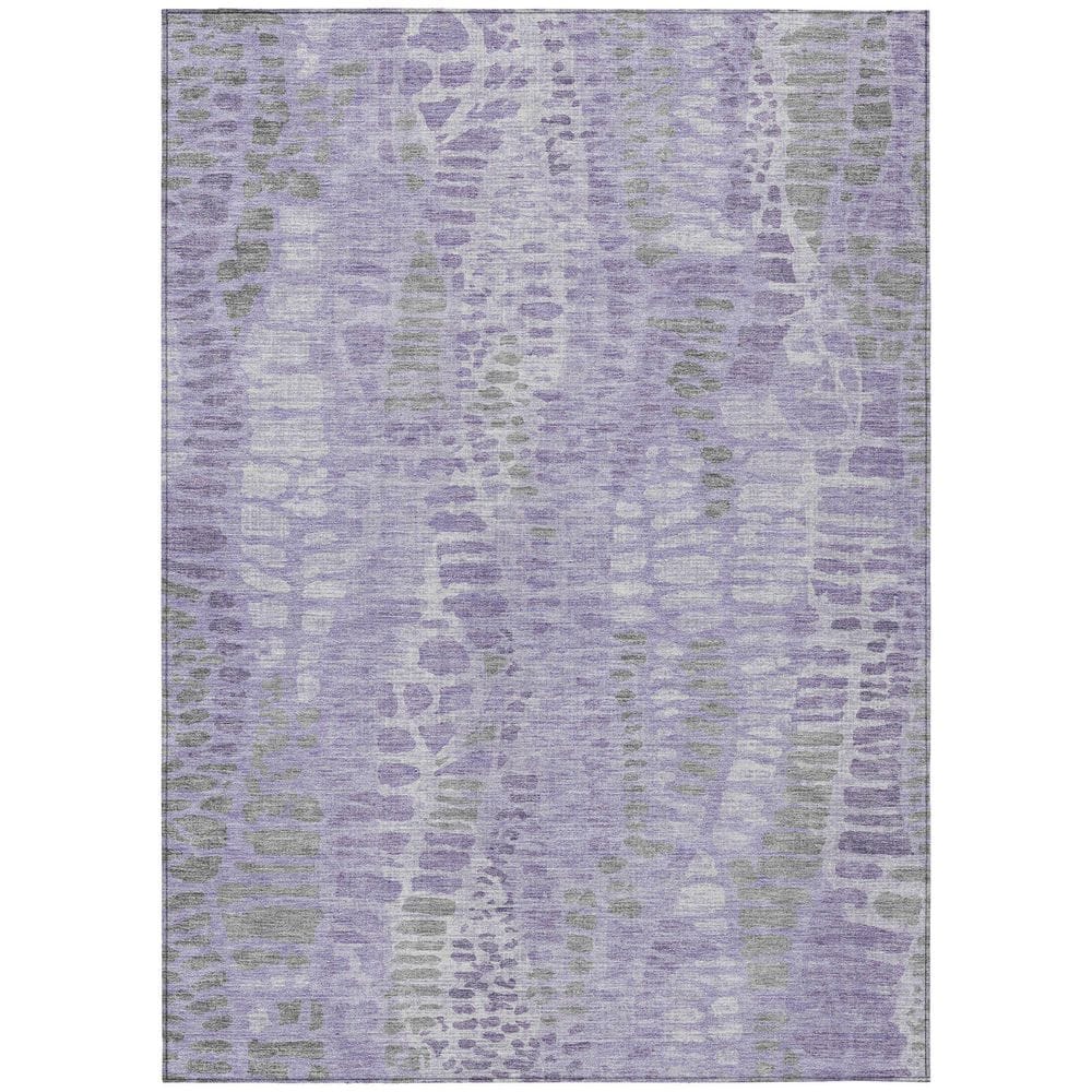 Chantille Machine Washable Indoor/Outdoor Abstract ACN2382 Purple 10 ft. x 14 ft. Area Rug price history on PriceWatchPro