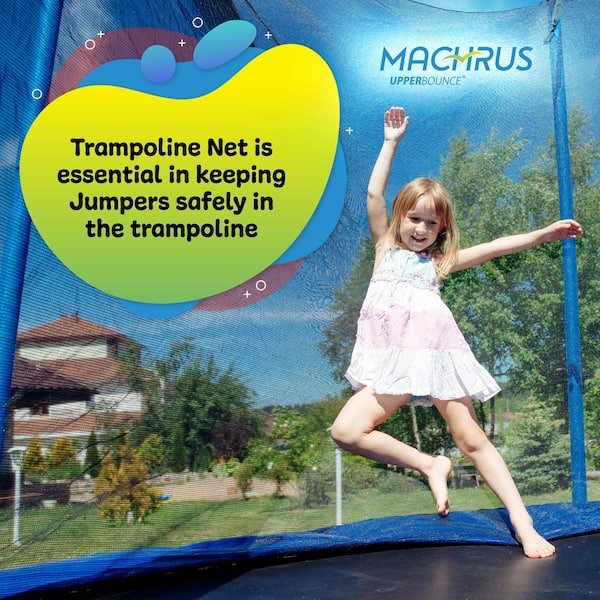 Universal Skywalker 15ft Trampoline Safety Pad for all major brands, Blue,  has 6 cut-outs for the poles and straps