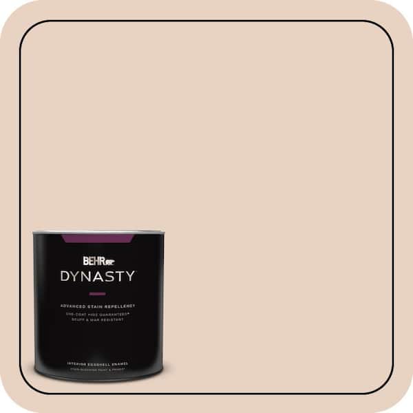 BEHR DYNASTY 1 qt. #S200-1 Conch Shell Eggshell Enamel Interior Stain-Blocking Paint & Primer