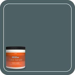 8 oz. #PPU12-20 Underwater color Flat Interior/Exterior Paint & Primer Color Sample