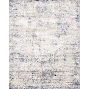 Efes L. Gray 5 ft. x 8 ft. Abstract Area Rug
