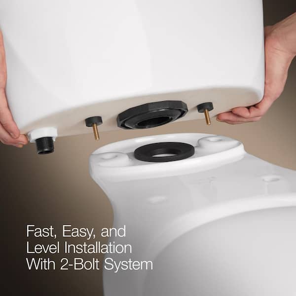 Cimarron Toilet Tank Only 1.28 GFP Single Flush in White