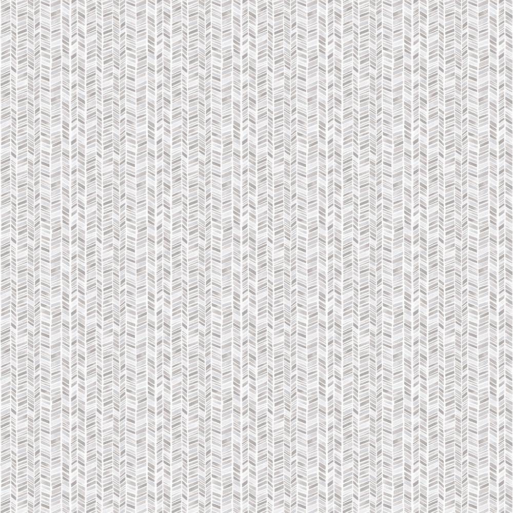 Stained Glass Stripe Black/Greys Matte Finish Non-Woven Paper Non-Pasted Wa