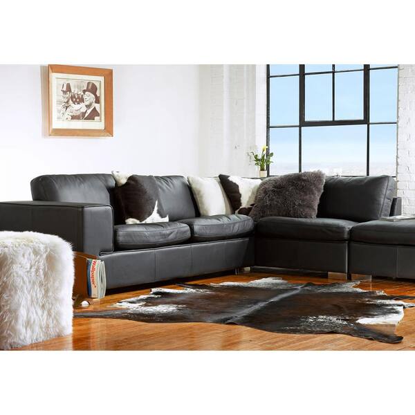 Reviews For Natural Torino Kobe Cowhide Chocolate White Animal Print 12 In X 20 Throw Pillow Pg 1 The Home Depot Reviews For Natural Torino Kobe Cowhide, Kobe Leather Sofa Reviews