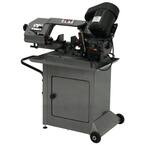 1/2 HP 5 in. x 6 in. Mitering Metalworking Horizontal Band Saw with Closed Stand, 3-Speed, 115/230-Volt, HBS-56S