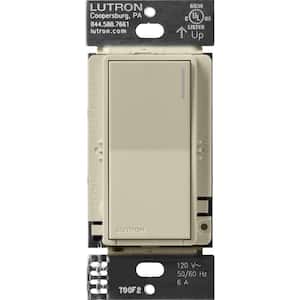 Sunnata Switch, for 6A Lighting or 3A 1/10 HP Motor, Single Pole/Multi Location, Clay (ST-6ANS-CY)