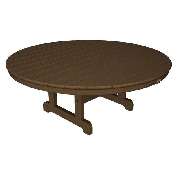 Trex Outdoor Furniture Cape Cod Tree House 48 in. Round Outdoor Conversation Table