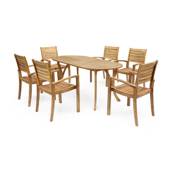 Halloway 7 discount piece dining set