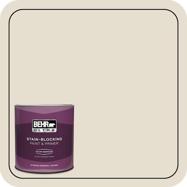 BEHR ULTRA 1 qt. #750C-2 Hazelnut Cream Extra Durable Eggshell Enamel Interior Paint & Primer
