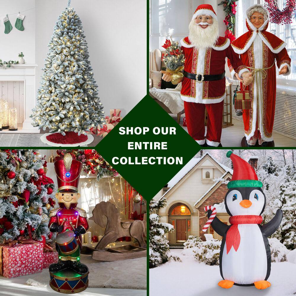 2.5-Foot Green Pine Artificial Outdoor Christmas Tree in Pot