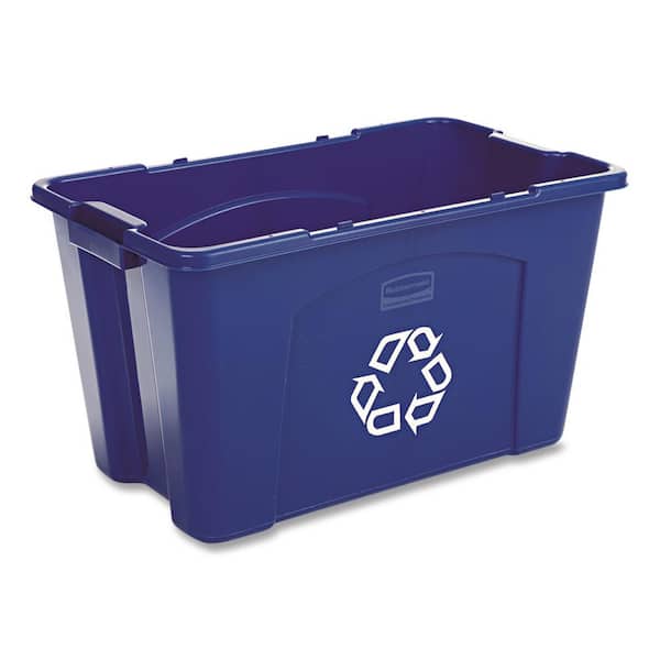 18 Gal. Blue Recycling Bin