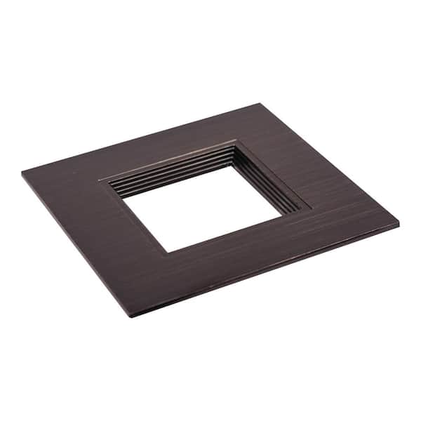 RSQ4 Series 4 in. Tucson Bronze Baffle Square Trim