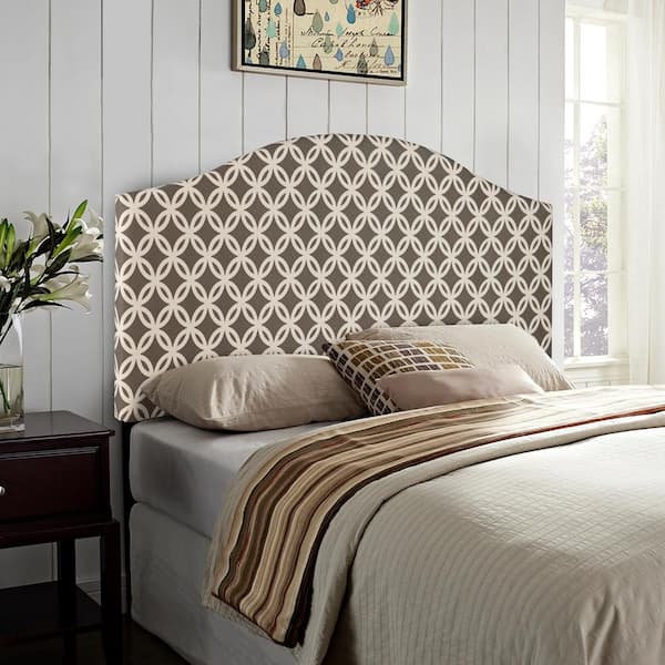 PRI Gray Queen Headboard