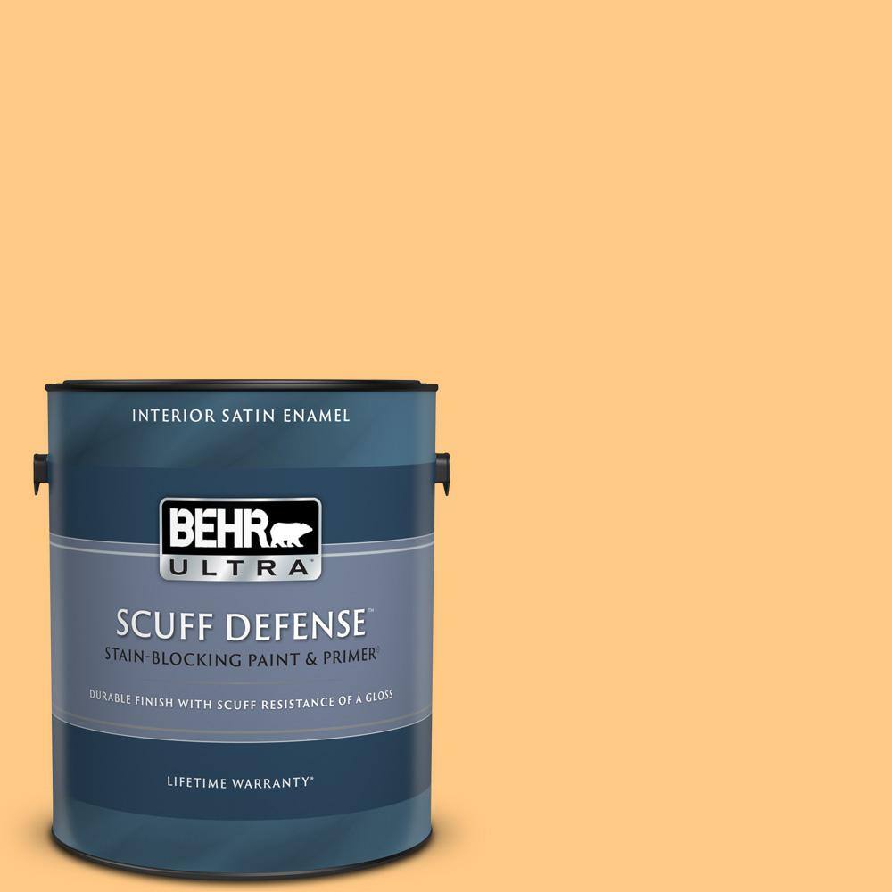 BEHR ULTRA 1 gal. 290B5 Torchlight Extra Durable Satin Enamel