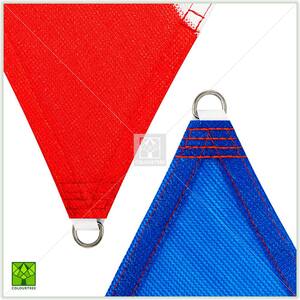 28 ft. x 28 ft. x 28 ft. 190 GSM Equilateral Triangle Sun Shade Sail with Triangle Kit