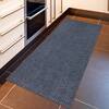 Ottomanson Lifesaver Collection Waterproof Non-Slip Rubberback Solid 3x21  Indoor/Outdoor Runner Rug, 2 ft. 7 in. x 21 ft., Gray SRT703-3X21 - The  Home Depot