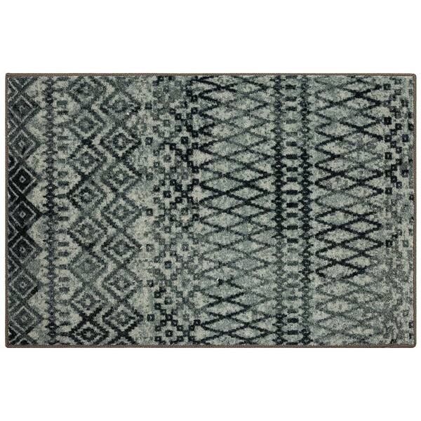 Prale Grey 2 ft. x 3 ft. Moroccan Area Rug