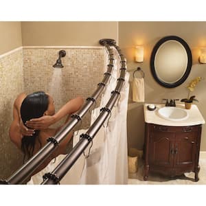 Brantford Single-Handle 1-Spray Posi-Temp Tub and Shower Faucet Trim Kit in Oil Rubbed Bronze (Valve Not Included)