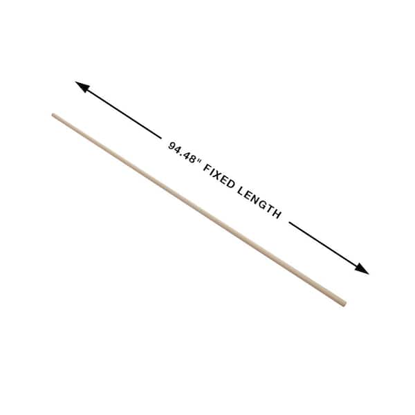 Hickory Mapleton 0.66 in. Thickness x 1.1 in. Width x 94.48 in. Length Quarter Round