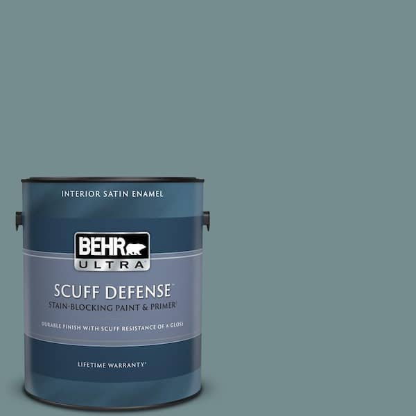 BEHR ULTRA 1 gal. #PPF-46 Leisure Time Extra Durable Satin Enamel Interior Paint & Primer