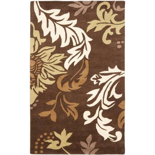 SAFAVIEH Soho Brown/Multi 5 ft. x 8 ft. Area Rug