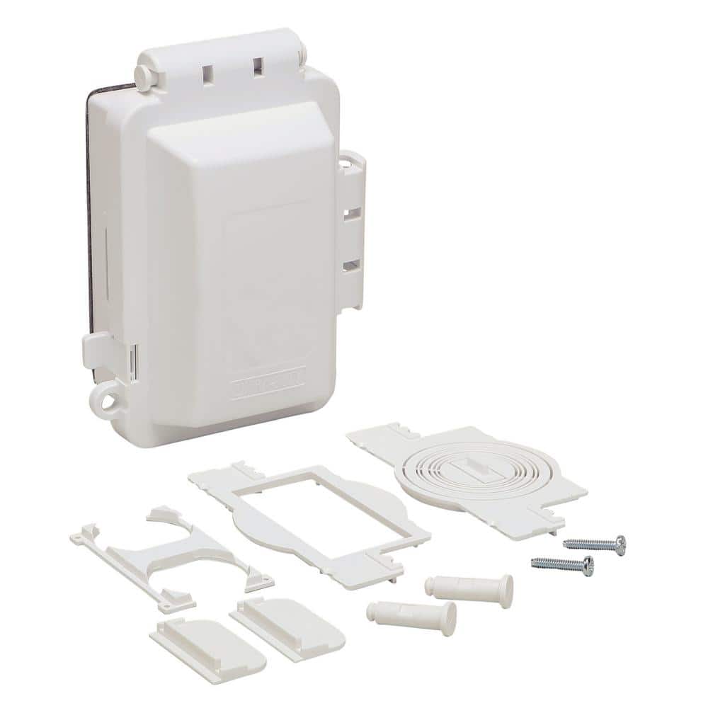 1-Gang Extra Duty Horizontal/Vertical Non-Metallic Weatherproof In-Use Cove