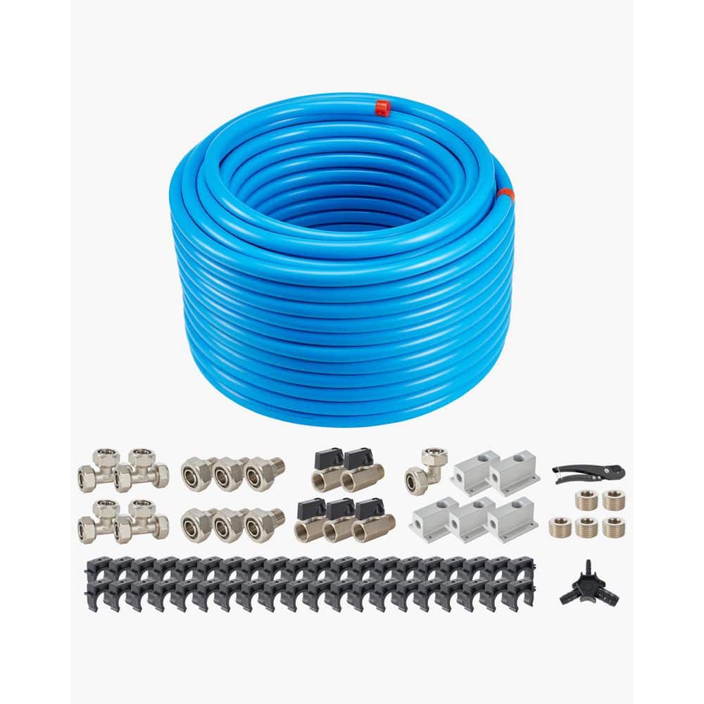 Air Compressor Line Kit, 200 FT. x 3/4 in. HDPE-Aluminum Compressed Air Piping System, Leak-Proof price history on PriceWatchPro