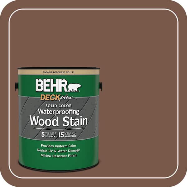 1 gal. #SC-135 Sable Solid Color Waterproofing Exterior Wood Stain